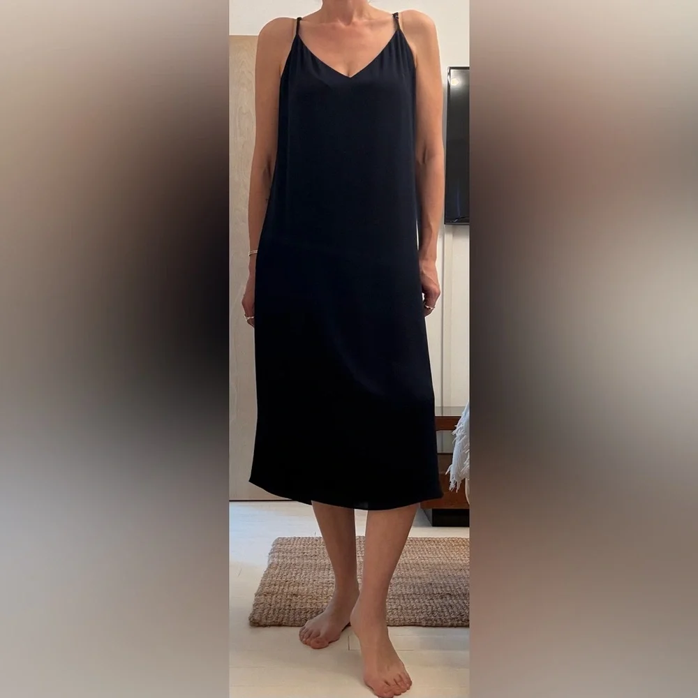 Babaton Templeton Slip Dress in Navy - Picture 14 of 14
